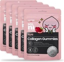 Myni Collagen Gummies (12 Count) - תוספת Marine Collagen 2,000 מ"ג, דג במשקל נמוך-Molecular קולאזן לעור, שיער וציפורים על ידי Ildong.