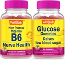 ובכן, כן, ויטמין B6 + Glucose, חניכיים בונדלה - גדול Tasting, ויטמין תוסף, Gluten Free, GMO חינם, Chewable Gummymymy