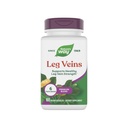 Nature's Way Leg Veins, Supports Healthy Leg Veinחוזק*, 6-Herb בלנדר, סוס צ'סטרוז תמצית ותוספת Dandelion, Gluten Free, 60 קפסולות טבעוניות (Packaging May Vary)