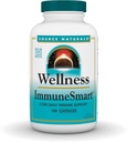 מקור טבעי בריאות ImmuneSmart - עבור Core Daily Immune Support *, עם ויטמינים A, C ו D, Zinc, Elderberry, Echinacea, Andrographis, טורקיה Tail ו Garlic - 180 קפסולות