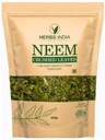 Neem Leaves Crushed (לא אבקה), Good to Make Fresh Neem Leaf Tea 300 גרמות (10.6 Oz), Herbal Supplements - Herbs India