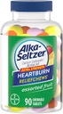 Alka-Seltzer תוספת כוח לבבורן הקלה - הקלה של לבבורן, Acid Indigestion ו Sour Stomach - Assorted Lemon, Orange Strawberry Flavors - Count 90 Count