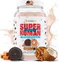 ALPHA LION Superhuman Whey אבקת חלבון, Great Tasting Pure חלבון Isolate, Low Carb, Low Sugar, No Bloat Post Workout, שריר התאוששות וצמיחה (28 משרתים, עוגיות קוליות)