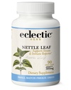 Eclectic Herb - Raw Freeze Dried Nettle Leaf קפסולות | תמיכה Sinuses + Immune Response | Natural Herbal תוסף | Non-GMO, טבעוני, Whole Herb (90 CT | 300 מ"ג)