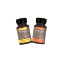 Endur Zinc - PepZinGI 75mg for Immune Function & Digestive Health Support 60 טבליות Chewable ו- ENDUR-ACIN 250mg Niacin - מהדורה מורחבת עבור Absorption ו- Low-Flush ויטמין B-3, 200 טבליות