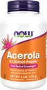 עכשיו תוספי מזון, Acerola 4:1 אבקת חילוף, Acerola ו Ascorbic Acid, Free Radical Scavenger *, 6-Ouncecece