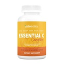 Paleovalley Essential C Complex - ויטמין C תוסף עבור Immune Support - 1 Pack, 450 מ"ג - אורגני Superfoods Unripe Acerola Cherry, Camu Camu Camu, Amla Berry - No Synthetic Ascorbic Acid - ארה"ב Made Made
