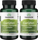 בסביבה הקרובה של Curqfen Curcumin/Fenugreek Complex 60 Veg כמוסות (2 Pack)
