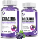 Creatine Monohydrate חניכיים שרירים כוח עבור גברים ונשים, אנרגיה Boost מוקדם עבודה תוסף - Grape Flavor