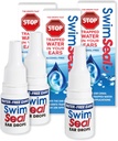 שחייהSealTM Pro 3Pack All Natural Swimmer טיפות אוזניים לשימוש יומיומי במקום טיפות אלכוהול או אוזניות. הפתרון לאוזן עבור כל חשיפה למים לכל ימי הביניים.