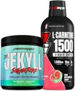 פרופ' ג'קיל חותמת Blueberry Lemonade ו- L-Carnitine 1500 Sour Watermelon Candy Bundle