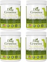 תוספי מזון צמחיים אורגניים עבור Skin, Stick, Digestive & Immune Health in Dogs (12 oz); טבעי, Holistic ו- Vet Approved, הוסף מזון לכלבים, מזון לכלבים תוצרת בית, מזון מהיר, טבעוני, 4 Pack