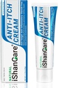 Ishancare Anti Itch Soothing Cream תוספת כוח צ'ילה הקלה, עבור גוף מלא גירוד כואב על ידי שינויים עונתיים, דרמטיטיס, אקסמה, ראש, פסוריאזיס, Hives, Bites, הרעל Ivy, 1.76 oz