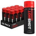 HoTSHOT Sports Shot Battery Cramp Relief, All Natural Liquid Sports Drink, Proroved מדעית, for Leg and Night Cramps, Proly NSF מוסמך עבור ספורט, (Spicy מנגו) (1.7 Fl Oz) (Pack of 12)