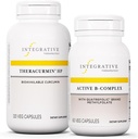 Integrative Therapeutics Bundle עם Active B-Complex, 60 קפסולות & Theracurmin HP, 120 קפסולות - Active B-Complex to Support Energy Metabolism* - Theracurmin That's 27x More Bioavailable *