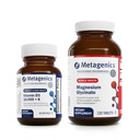 Metagenics Bundle - D3 10,000 + K & Magnesium Glycinate - 60 Softgels של D3 עבור תמיכה החיסון, בריאות העצם ובריאות הלב * - 120 טבליות של Magnesium Glycinate עבור מערכת העצבים *