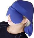 Sinus Pressure & Migraine Headache Cap and Eye Wrap - Deep Penetrating Herbal Ice Hat for Hot or Cold Sinus Pain Relief