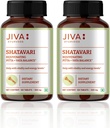 JIVA Shatavari Tablet 500mg | Ayurvedic תוסף לגברים ונשים - 120 טבליות (Pack of 2)