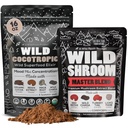 Cocotropic אורגני Mushroom Cacao Mix (16oz) & Master Mushroom Band (4oz) Bundle עבור אנרגיה וקלוריות נפשית
