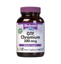 Bluebonnet Nutrition GTF Chromium 200 mcg, Soy-חינם, ללא GMO, מוסמך כשר, חלב חינם, טבעוני, 100 קפסולות ירקות