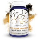 Nootropics Depot Lions Mane Mushroom קפסולות | 8:1 כל פריץ גוף כפול | 500 מ"ג | 60 Count | Hericium erinaceus