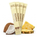 HUMA CHIA השקיה תערובת, קוקוס Pineapple 30 Packets - Low Calorie, High Electrolyte אבקת ספורט ופעילות גופנית - 100% טבעי, 1g סוכר, 10 Cal