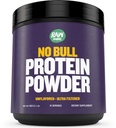 1lb No Bull Unflavored אבקת חלבון Whey טהור, מיידי תוסף Whey, חלבונים גבוהים, פחמימות נמוכה, No Fillers, No Additives, Flavorless