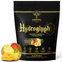 Ambrosia hydroglyph Intraworkout פורמולה w / BCAA + EAA + אלקטרוליטים אבקת hydroglytes כדי להגן על שריר Lean, 0g סוכר מהיר השקיה תערובת, Made w / Coconut מים (Pineנגו)