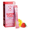 אבקת משקאות אנרגיה EBOOST, Super Fuel - Strawberry Lemonade, 7 Packets - טרום עבודה אבקת משקאות אנרגיה לערבב - אנרגיה טבעית, L-Tyrosine, L-theanine & ויטמינים - טרום עבודה עבור נשים וגברים ללכת