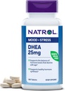 Natrol Mood & Stress DHEA 25 מ"ג עם Calcium, תוספת תזונתית לאזן של רמת הורמונים מסוימת ותמיכה Mood, 180 טבליות, 180 יום אספקה