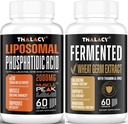 2000mg Phosphatidic Acid עם 13 מ"ג תוספי זרע עבור Lean Body Mass, Energy & Aging בריא, התחדשות תאים