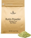 אבקת Rutin (4 oz), Always Pure, No Additives Or Fillers, מעבדה מאומתת