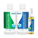 Beam מינרלים Micro-Boost Humic bal & Electrolyze נוזל ו Insta-Lytes טבעי נוזלי אלקטרוליט 2oz
