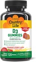 המדינה Life Strawberry & Orange D3 Gummies, 120 CT