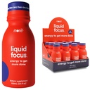 More Labs Liquid Focus, nootropic Smart drink with Powerful Antioxidants & Fitogenic Herbs for Energy and Concentration, 150 מ"ג קפאין (Pack of 12)