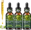 (3 Pack) Soursop Graviola נוזל טיפות 2000 מ"ג, 98% Absorption for Cell Support & Regeneration, Immune Boost, Liver, Herbal Goodness, Soursop bitters-Sugar / gluten Free, Natural Flavor, 6 Fl Oz Ozz, Liver, Herbal Goodness, Soursop bitters-Sugar-Sugar / Gluten Free, Natural Flavor