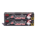 Liquid Core Apollo Energy Gum 80mg Natural Caffeine per Piece - Sugar-Free, Aspartame-Free, Xylitol Gum - 5 Pieces Per Pack (2 Packs)