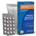 HISTAsolv תוספת כוח DAO Enzyme תוספת תוספי מזון Histamine - Eases Digestive Discomfort - פטנט טק - Made באוסטריה - 30 Pack