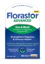 פלורה מתקדמת גז ו Bloat Probiotic, Enzymes ו הבוטנים, פלוס פרוביוטיקה לבריאות העיכול, 30 קפסולות