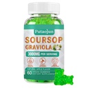 Soursop Graviola Gummies | 2000mg Soursop Leaves Extract for Digestive, Cell Support, Immune Support and Antioxidant | High-Absorption