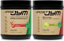 JYM Pre Workout, Post Workout, ו BCAA שריר בניין תוספי Bundle עם טרום JYM אבקת, פוסט JYM Active Matrix, 30 משרת כל אחד