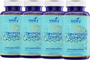 4in-1 DIM Potent Complex 300mg - Estrogen Balance ו Metabolism, Energy & Menopause תמיכה תוספת עם bioperine (x4), Calcium ו- Broccoli Extract - עבור נשים וגברים 120 משרתים