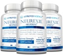 מוסמך מדע Neurexil - תמיכה nootropic טבעית עם DMAE - לשפר את תפקוד המוח, Sharpen Clarity, Boost Memory - L-Tyrosine, גינקו Biloba, Huperzine A, BioPerine - 3 חודשים אספקת מזון