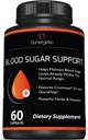 Premium Blood Sugar Support Supplement-Supports Healthy Blood Sugar Levels כבר בטווח נורמלי - כולל Bitter Melon Extract, Vanadium, Chromium, Cinnamon, & Alpha Lipoic Acid קפסולות