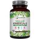 אומגה 3 - Carrageenan Free Plant Based Algal DHA/EPA- 60 Veggie Softgels - תומך המוח, הלב והבריאות טרום לידתי - תוספי שומן חיוניים