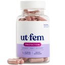 UT-Fem Protection - Urinary Tract Defense for Women, 3-in-1 Daily Defense Formula to Protect Urinary Tract Health, D-Mannose, Cranberry + Hibiscus, תוסף טבעי - 60 קפסולות טבעוניות