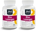 365 by Whole Foods Market, LOunceenges Zinc Vitamin C, 90 Count (Pack of 2)