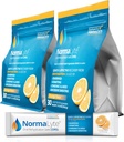NormaLyte Oral Rehydration Salts-2 Pouches - 60 מקלות (Yields 500mL per Pack)-Orange) תוספי אנרגיה, תוספי פוטאסום, Dehydration Recovery and Quick Absorption