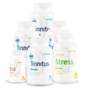 Arches Tinnitus Combo Pack - עכשיו עם ג'ינקגו מקס 26/7 - טיפול טבעי טינטון עבור הקלה מרינג אוזניים - 6 בקבוקים - 90 יום אספקה