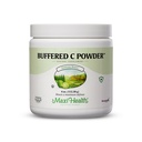 Maxi Health Buffered ויטמין C אבקת - High Potency - 800 מ"ג - Immune Health - 4 Ounces - כשר